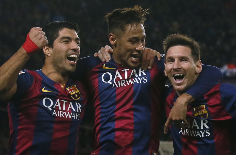 Detail Gambar Suarez Messi Neymar 2015 Nomer 23