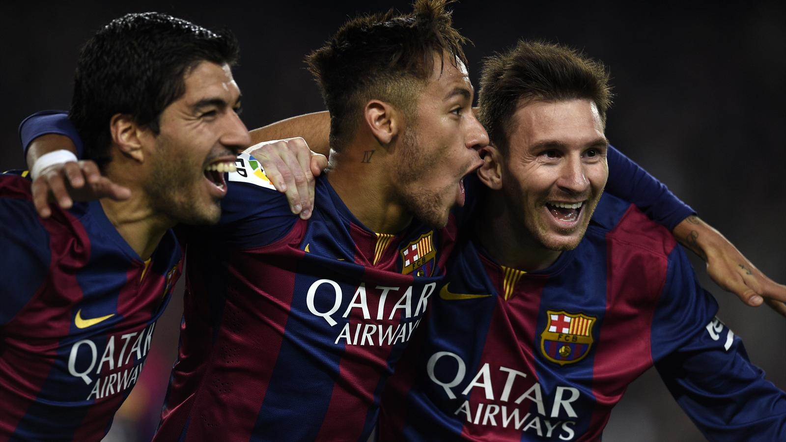 Detail Gambar Suarez Messi Neymar 2015 Nomer 25