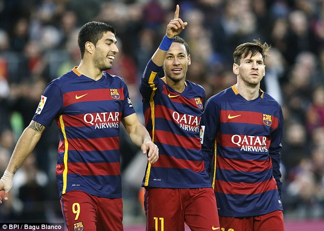 Detail Gambar Suarez Messi Neymar 2015 Nomer 4