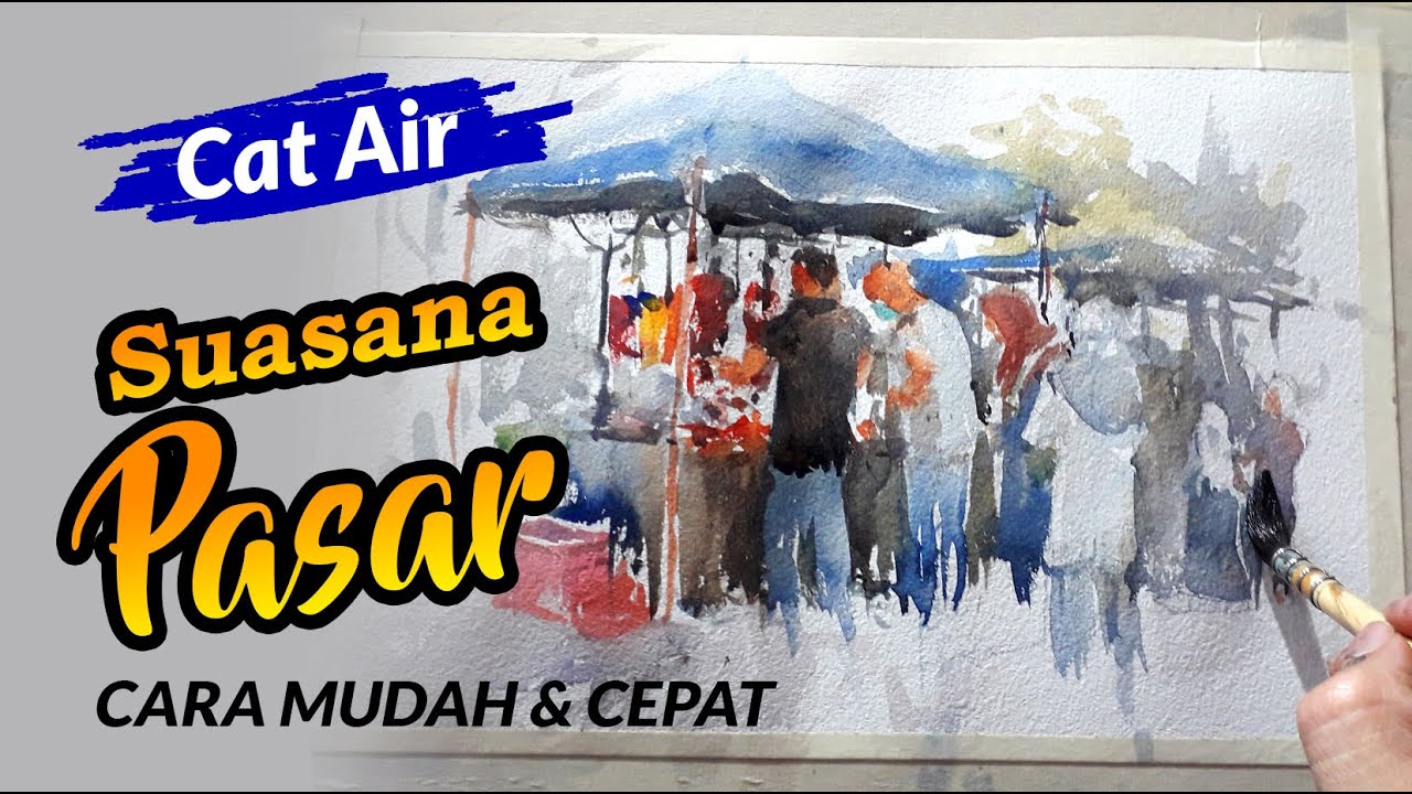 Detail Gambar Suasana Cat Air Nomer 19