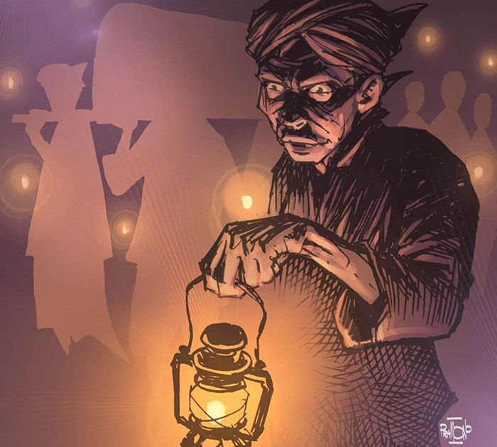 Detail Gambar Suasana Desa Malam Hari Kartun Nomer 48