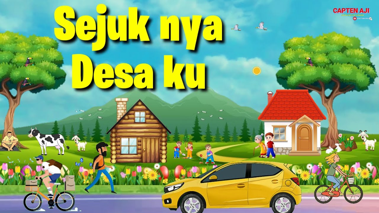 Detail Gambar Suasana Desa Malam Hari Kartun Nomer 50