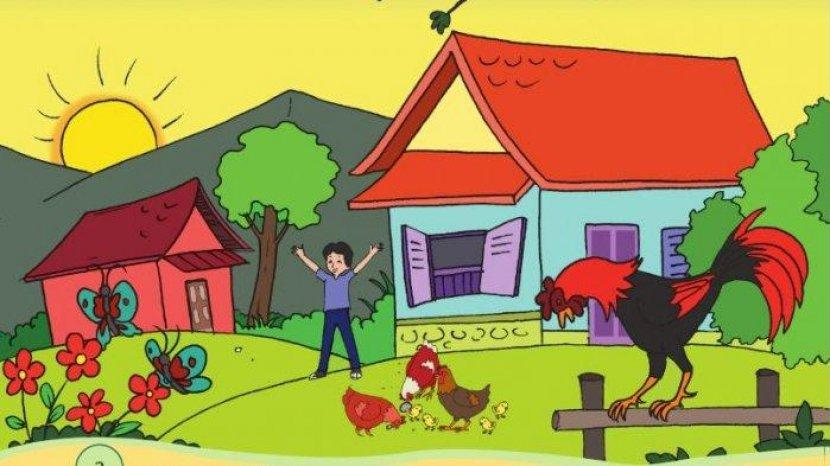 Detail Gambar Suasana Pagi Hari Kartun Nomer 8