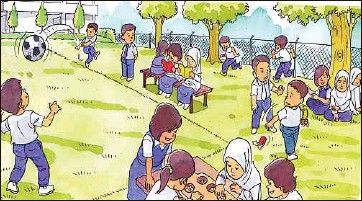 Detail Gambar Suasana Sekolah Kartun Nomer 15