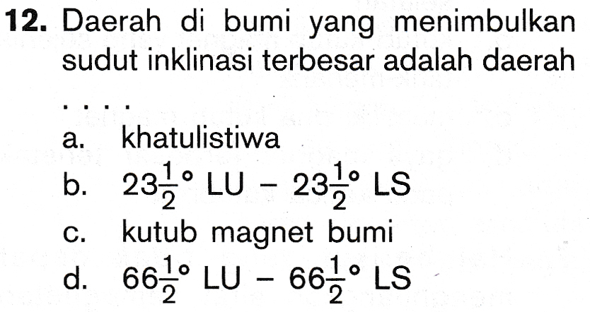 Detail Gambar Sudut Inklinasi Nomer 37