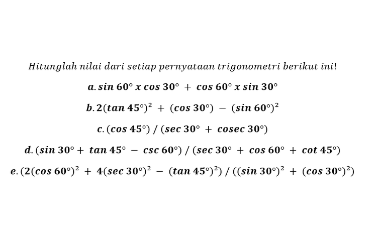 Detail Gambar Sudut Istimewa Nomer 45