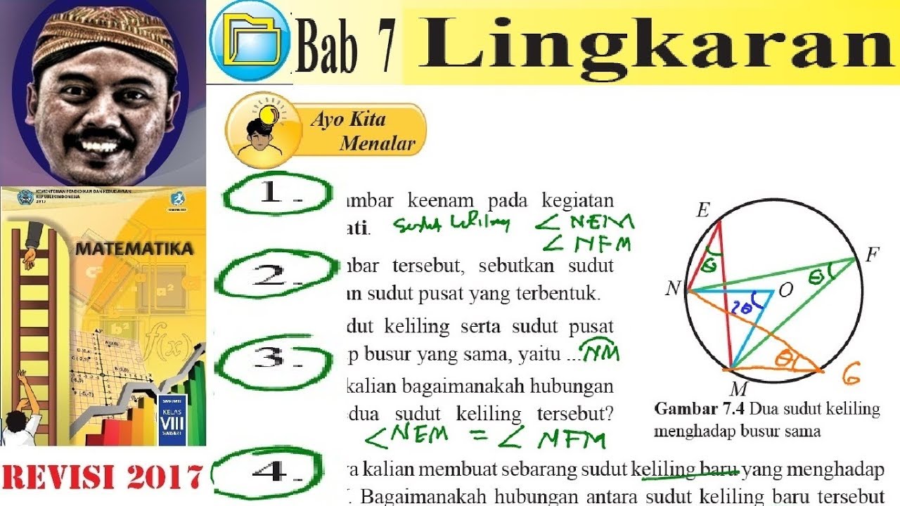 Detail Gambar Sudut Keliling Dan Sudut Pusat Pada Lingkaran Nomer 32