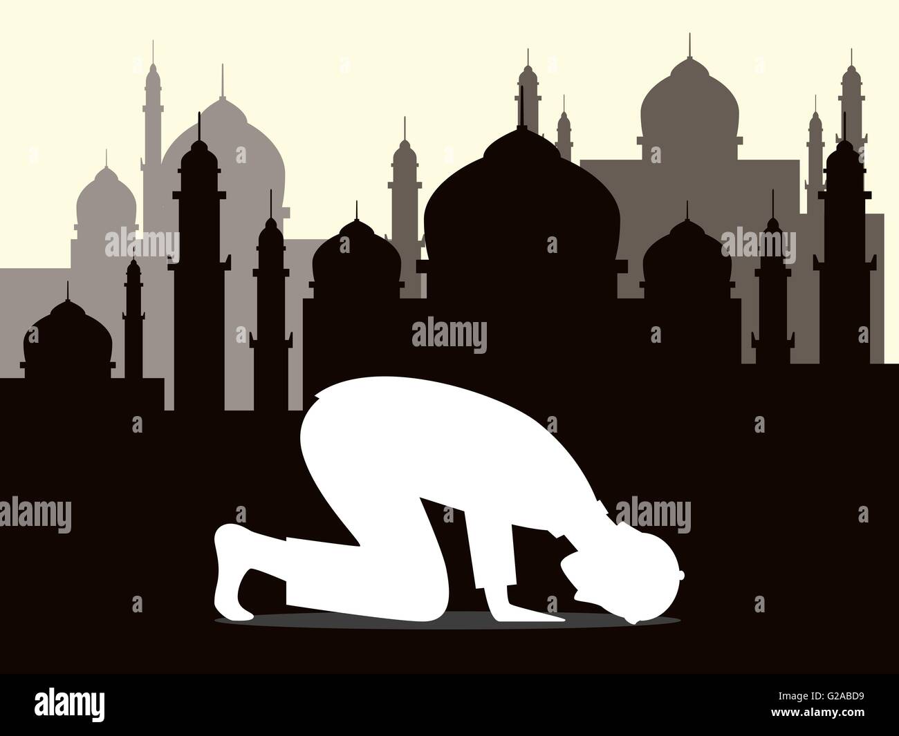 Detail Gambar Sujud Sholat Nomer 12