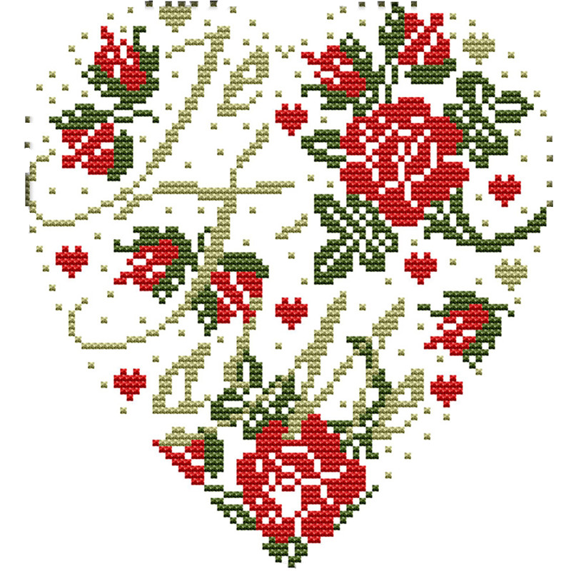 Detail Gambar Sulaman Bunga Mawar Nomer 22