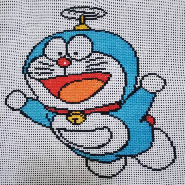 Gambar Sulaman Doraemon - KibrisPDR