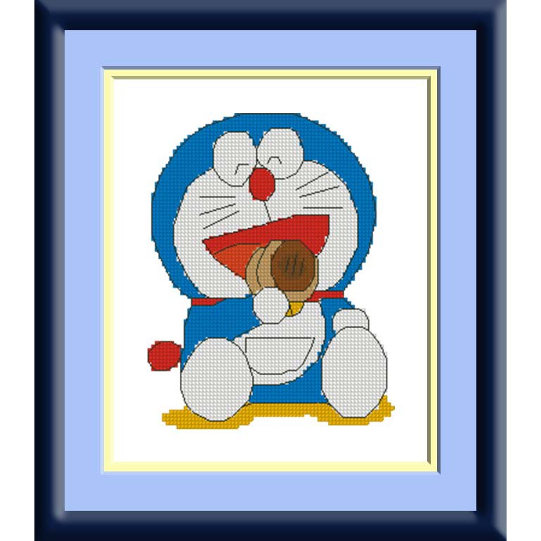 Detail Gambar Sulaman Doraemon Nomer 11