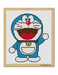 Detail Gambar Sulaman Doraemon Nomer 7