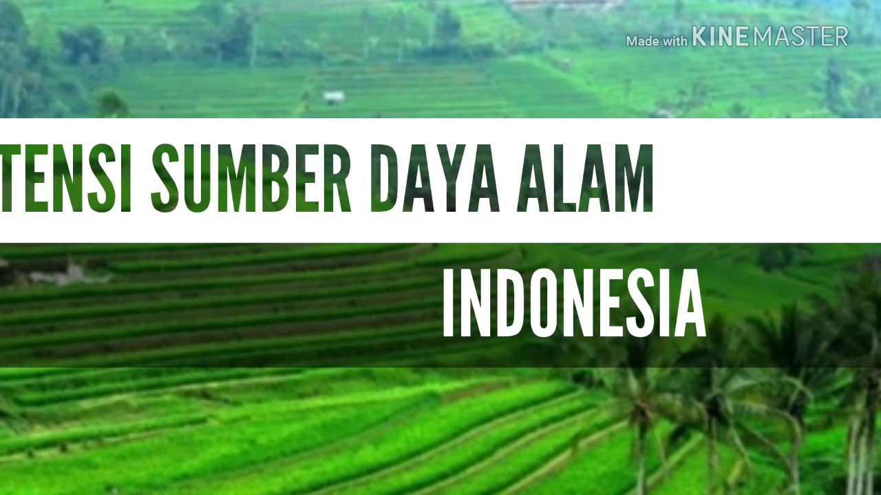 Detail Gambar Sumber Daya Alam Indonesia Nomer 31