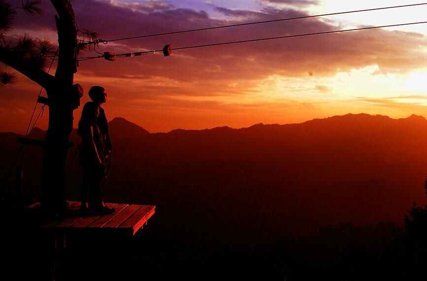 Detail Gambar Sunset Di Gunung Gambar Sunset Keren Nomer 30