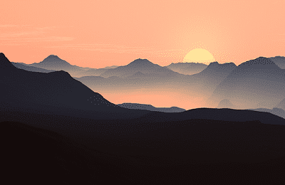 Detail Gambar Sunset Di Gunung Gambar Sunset Keren Nomer 44
