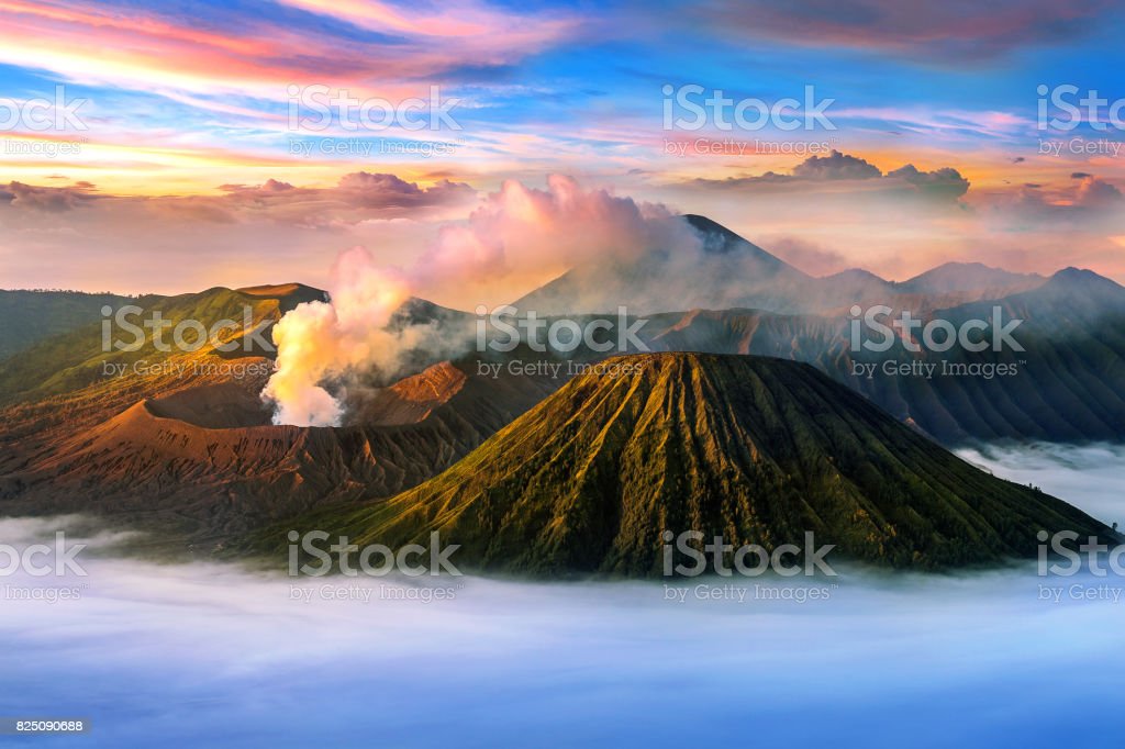 Detail Gambar Sunset Di Gunung Gunung Bromo Nomer 37