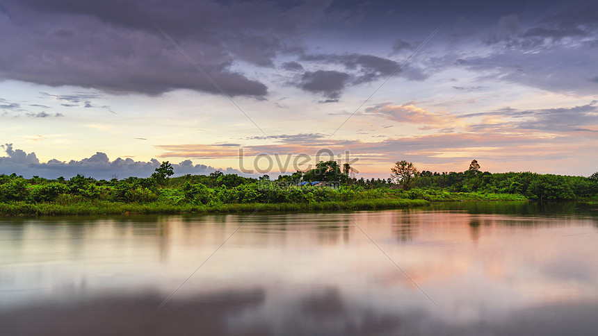 Detail Gambar Sunset Di Gunung Pemandangan Indah Nomer 43