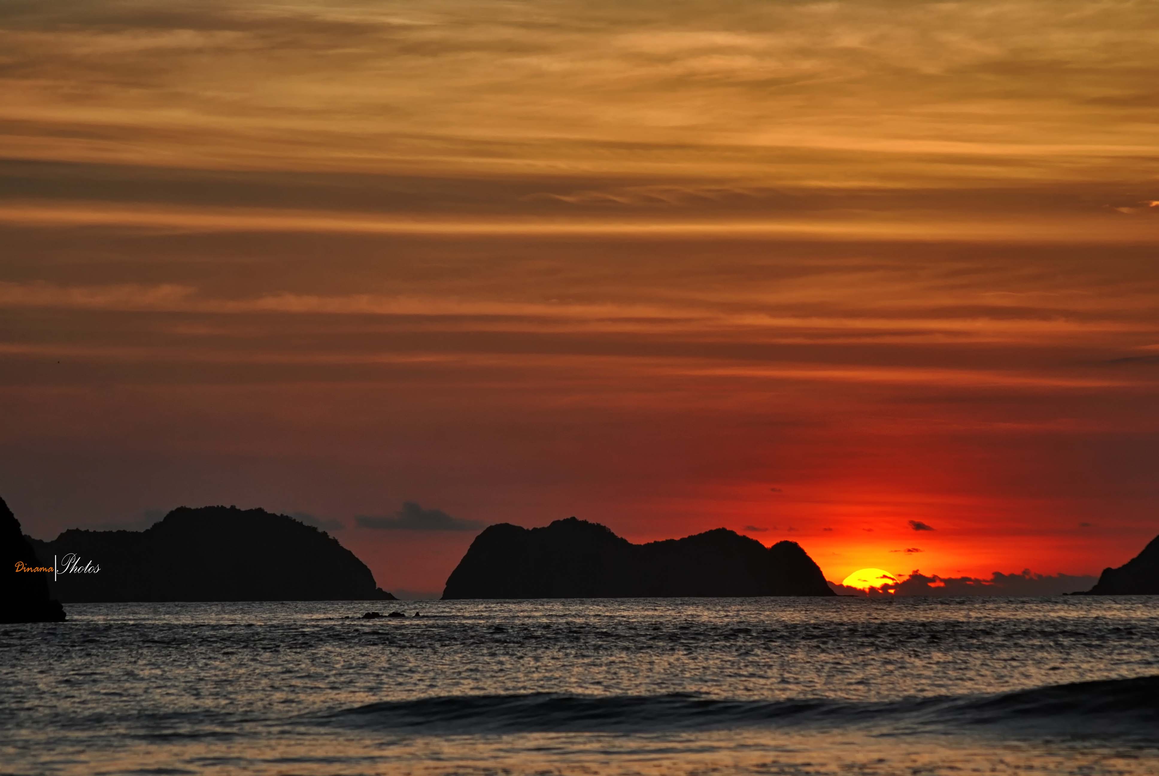 Detail Gambar Sunset Di Gunung Pemandangan Indah Pantai Nomer 20