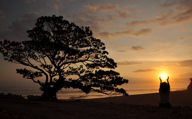 Detail Gambar Sunset Di Gunung Pemandangan Indah Pantai Nomer 10