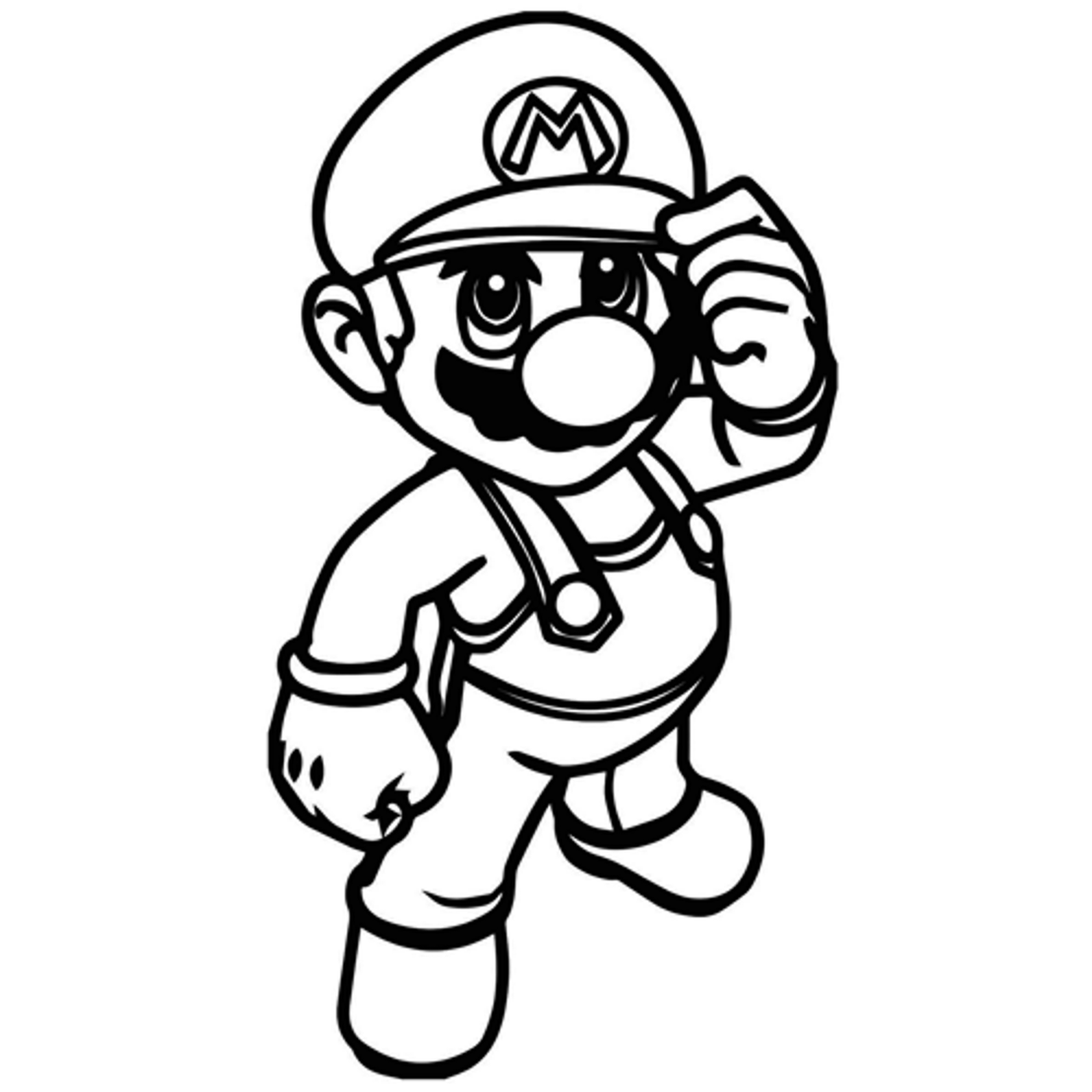 Detail Gambar Super Mario Hitam Putih Nomer 28