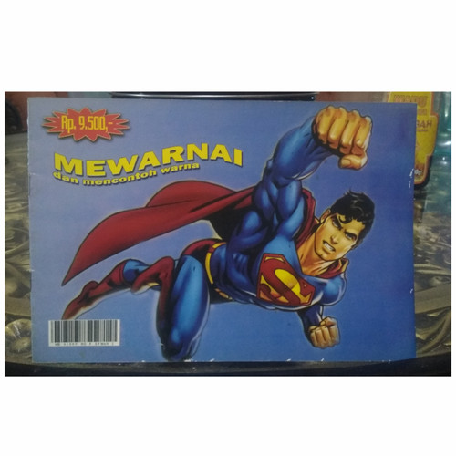 Detail Gambar Superman Mewarnai Nomer 48