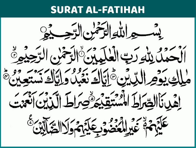 Detail Gambar Surat Alfatihah Dan Terjemah Nomer 15