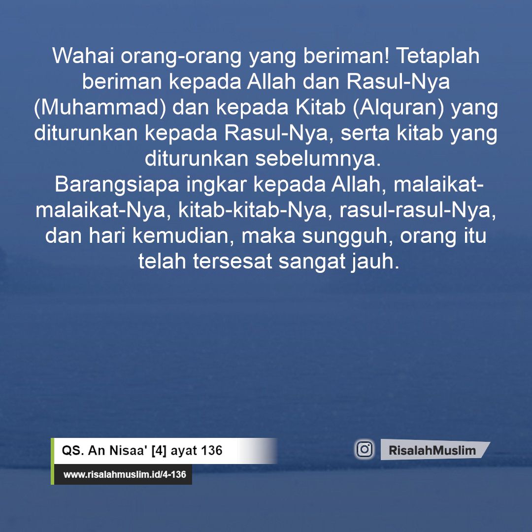 Detail Gambar Surat An Nisa Ayat 136 Nomer 41