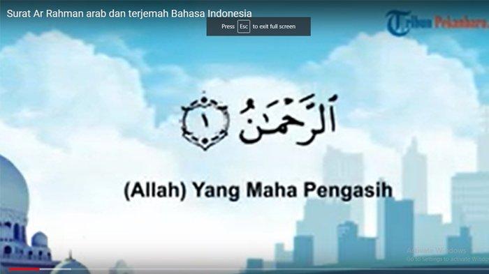 Detail Gambar Surat Ar Rahman Lengkap Nomer 51