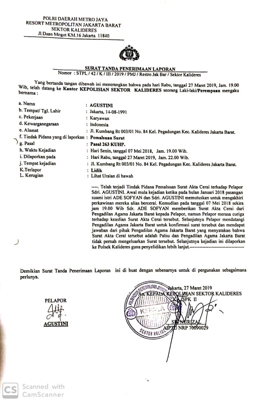 Detail Gambar Surat Cerai Nomer 47