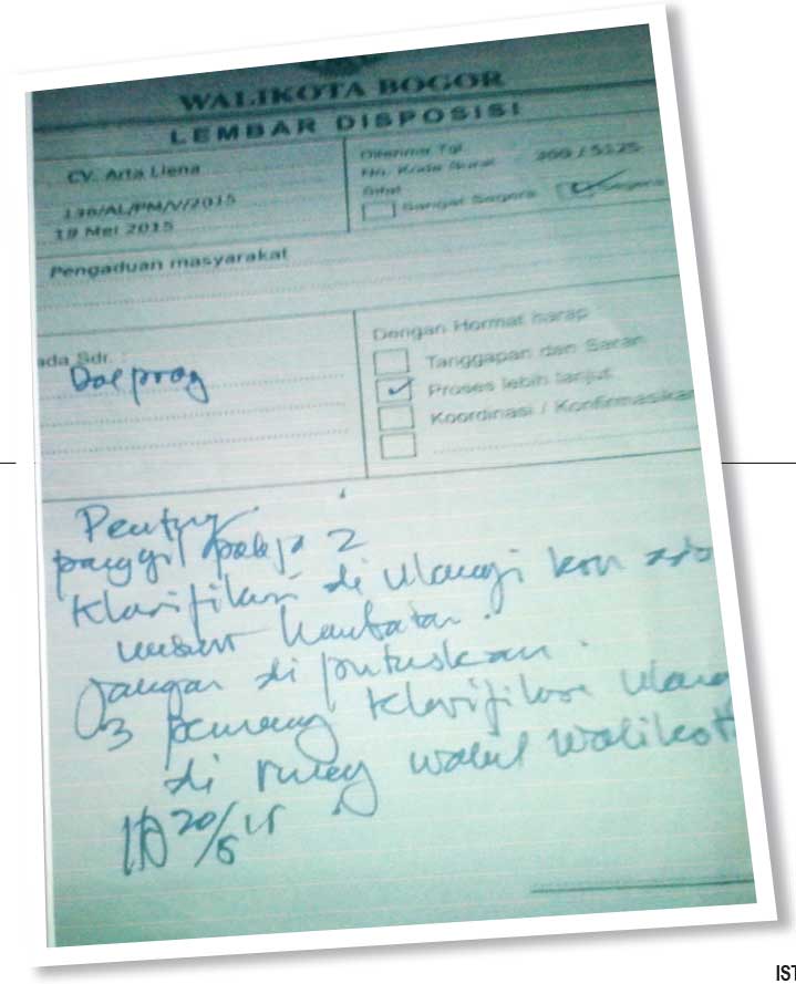 Detail Gambar Surat Disposisi Nomer 28