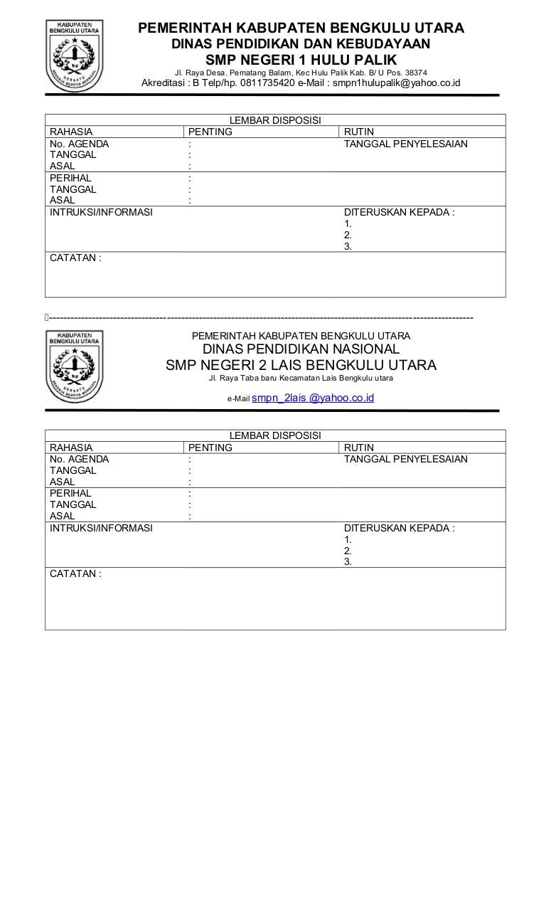 Detail Gambar Surat Disposisi Nomer 30