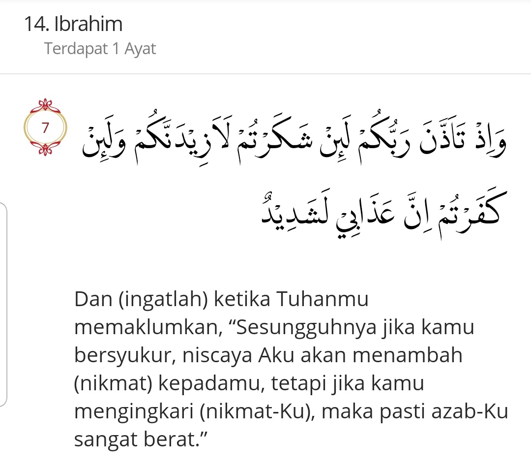 Detail Gambar Surat Ibrahim Ayat 7 Nomer 6