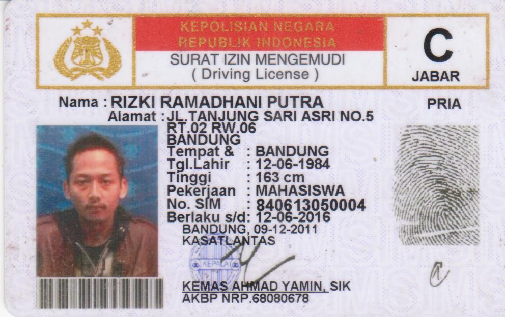 Detail Gambar Surat Izin Mengemudi Nomer 57