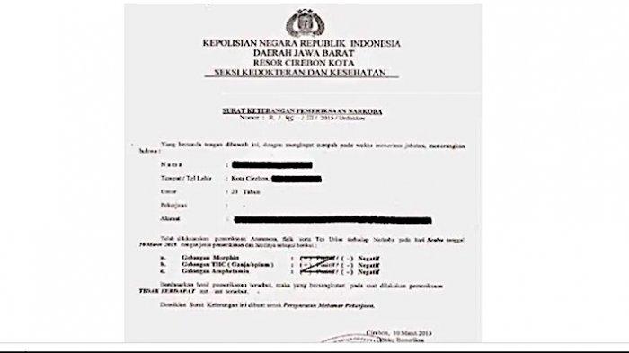 Detail Gambar Surat Keterangan Pemeriksaan Narkotika Nomer 16