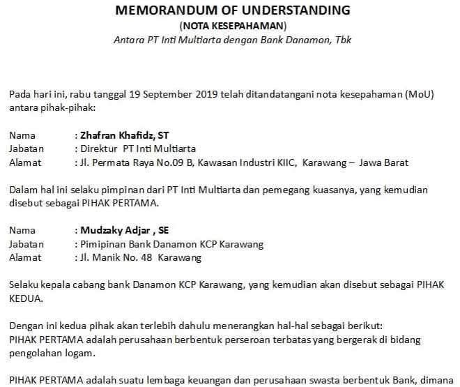 Detail Gambar Surat Memorandum Nomer 11