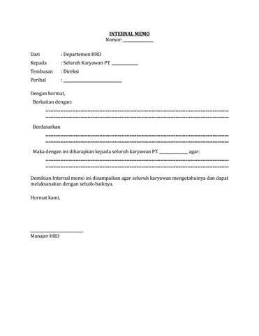 Detail Gambar Surat Memorandum Nomer 22