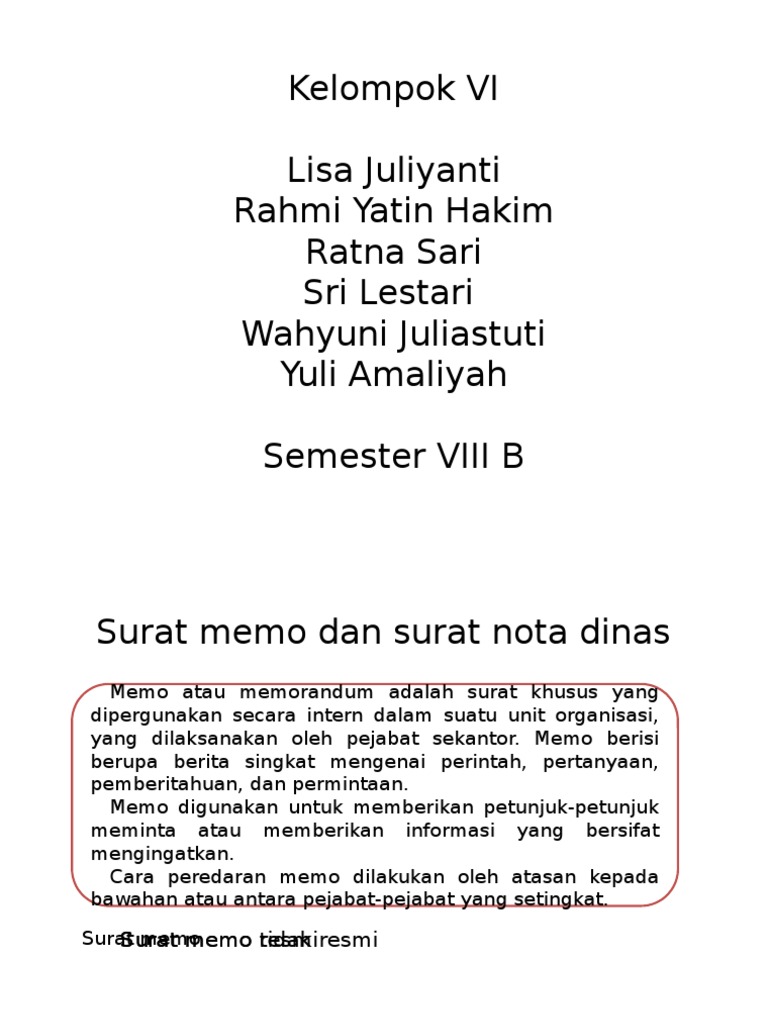 Detail Gambar Surat Memorandum Nomer 30