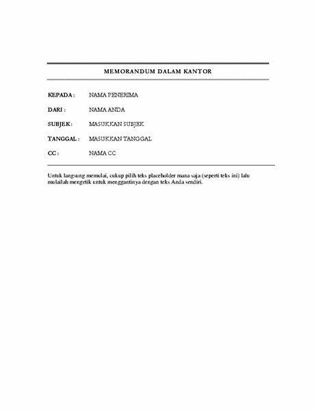 Detail Gambar Surat Memorandum Nomer 35