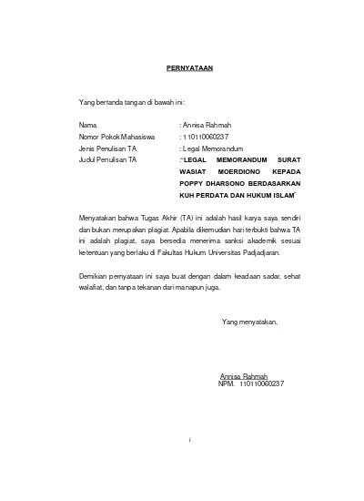 Detail Gambar Surat Memorandum Nomer 43