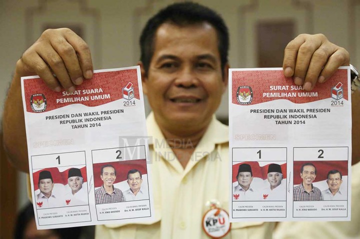 Detail Gambar Surat Suara Pilpres 2014 Nomer 27