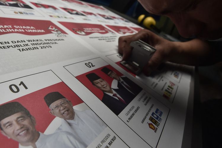 Detail Gambar Surat Suara Pilpres 2014 Nomer 52