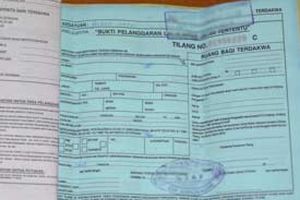 Detail Gambar Surat Tilang Nomer 43