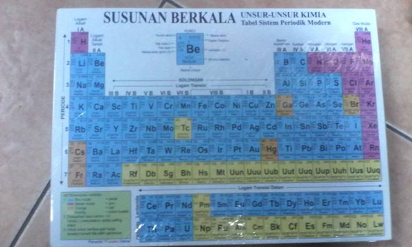 Detail Gambar Susunan Berkala Unsur Unsur Kimia Nomer 38