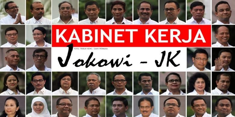 Detail Gambar Susunan Kabinet Kerja Jokowi Terbaru Nomer 2