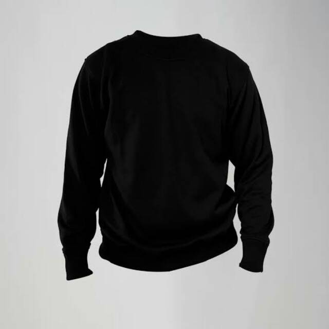 Detail Gambar Sweater Polos Hitam Nomer 55