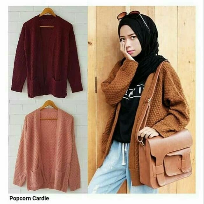 Detail Gambar Sweater Rajut Wanita Nomer 2