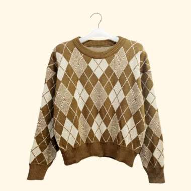 Detail Gambar Sweater Rajut Wanita Nomer 48