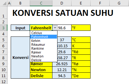 Detail Gambar Tabel Celciusfahrenheit Dan Reamur Nomer 27