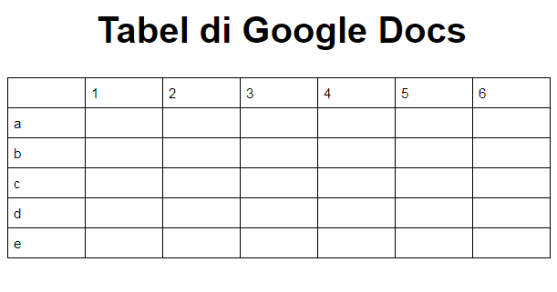 Detail Gambar Tabel Kosong Nomer 18