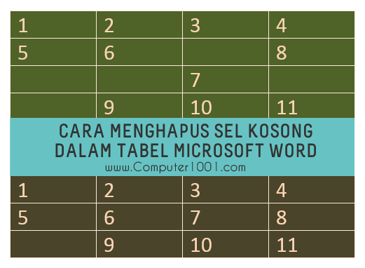 Detail Gambar Tabel Kosong Nomer 27